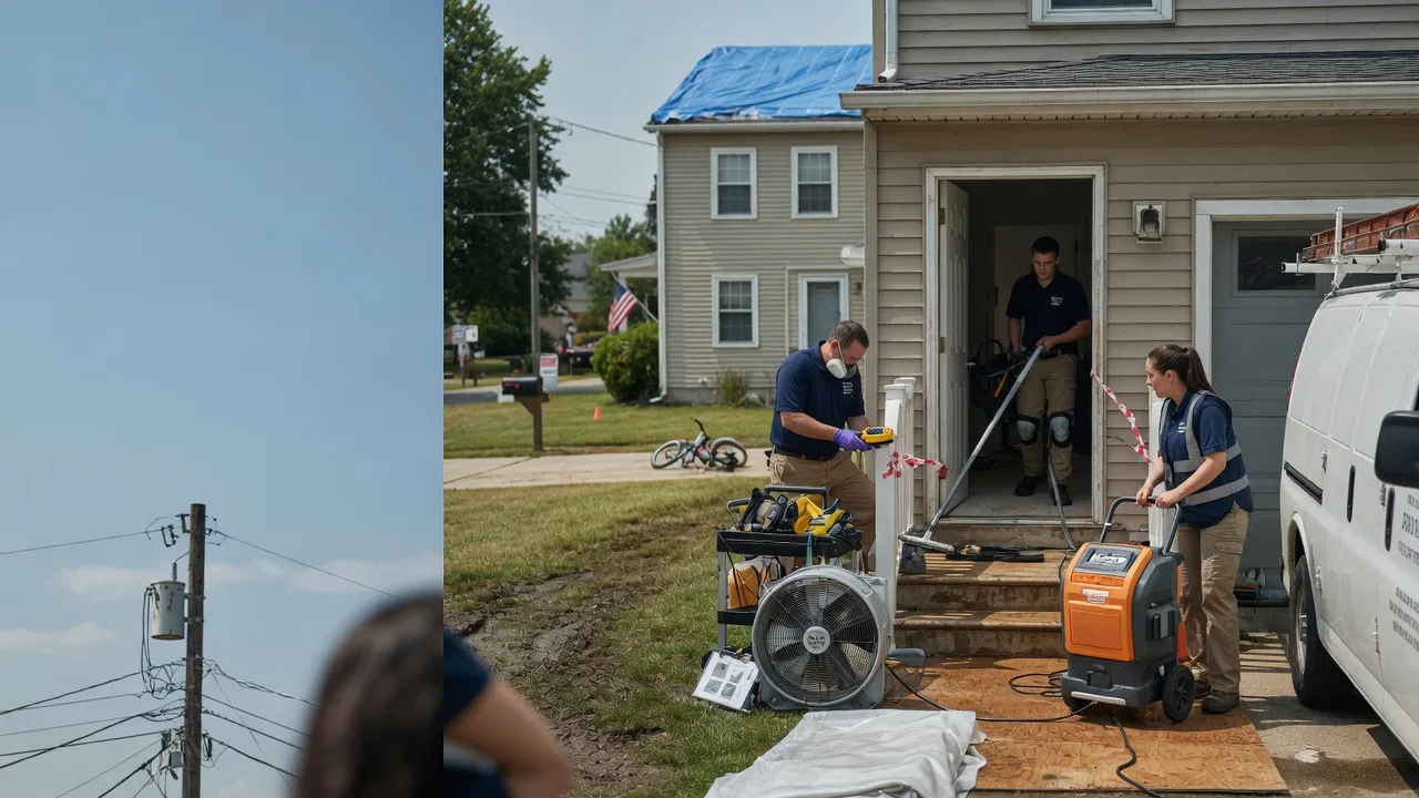 Water Damage Repair in Lawn, TX near me